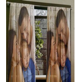 Sheer Scarf Curtain Set (60"x60")